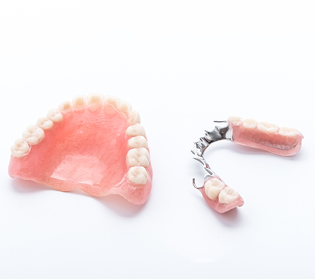 Columbia Partial Dentures for Back Teeth
